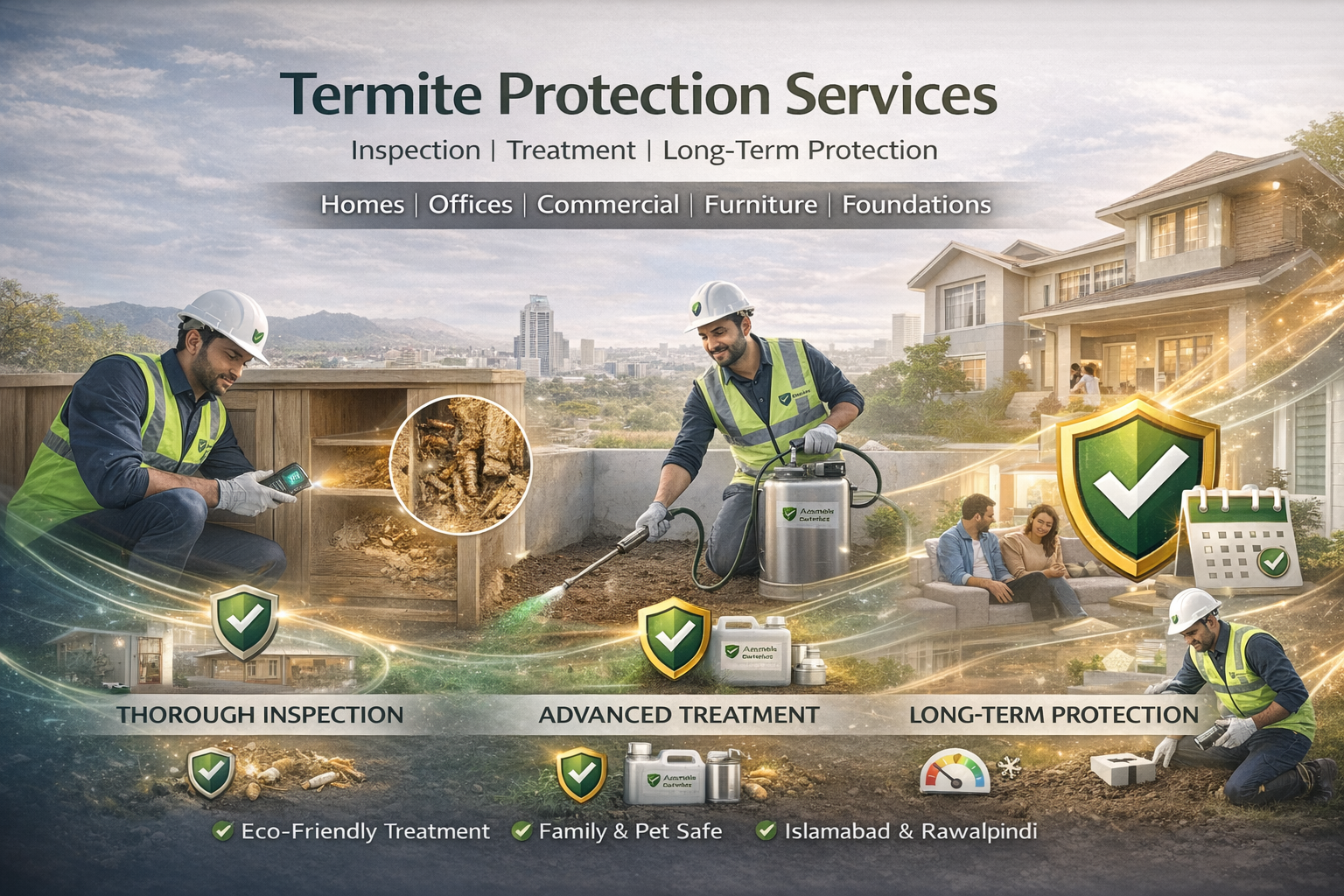 Termite control service in Islamabad and Rawalpindi